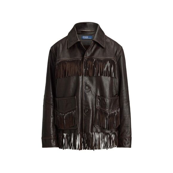 RALPH LAUREN Handbags - Ralph Lauren Brown Jackets - Leather Jackets Women